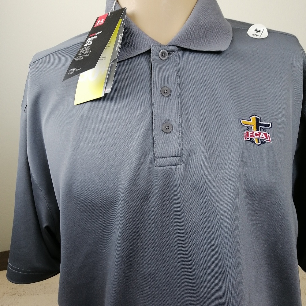 Under Armor Loose Fit Polo Rugby Short Sleeve